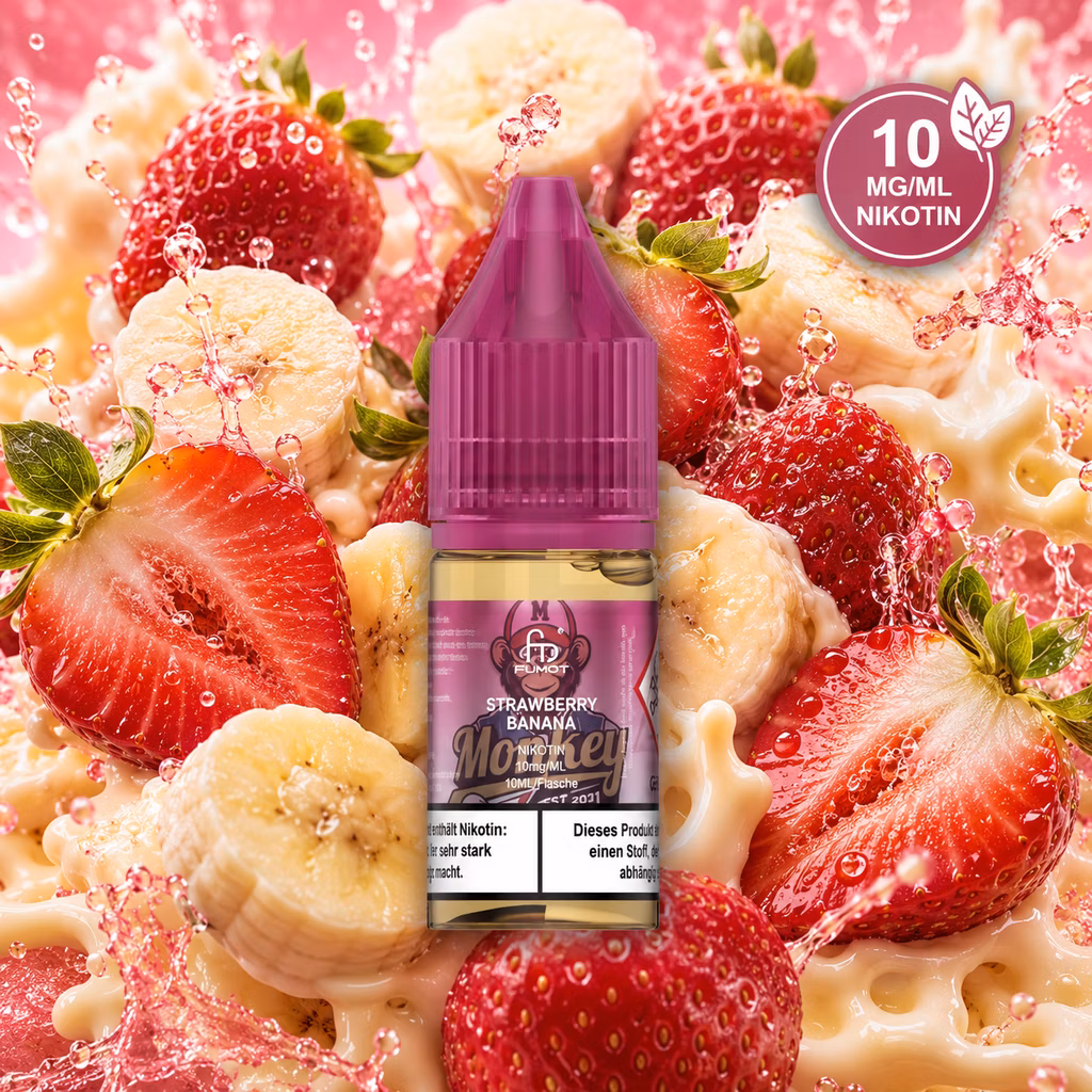 RandM - Tornado - Nikotinsalz-Liquid - 10ml - Strawberry Banana 10mg