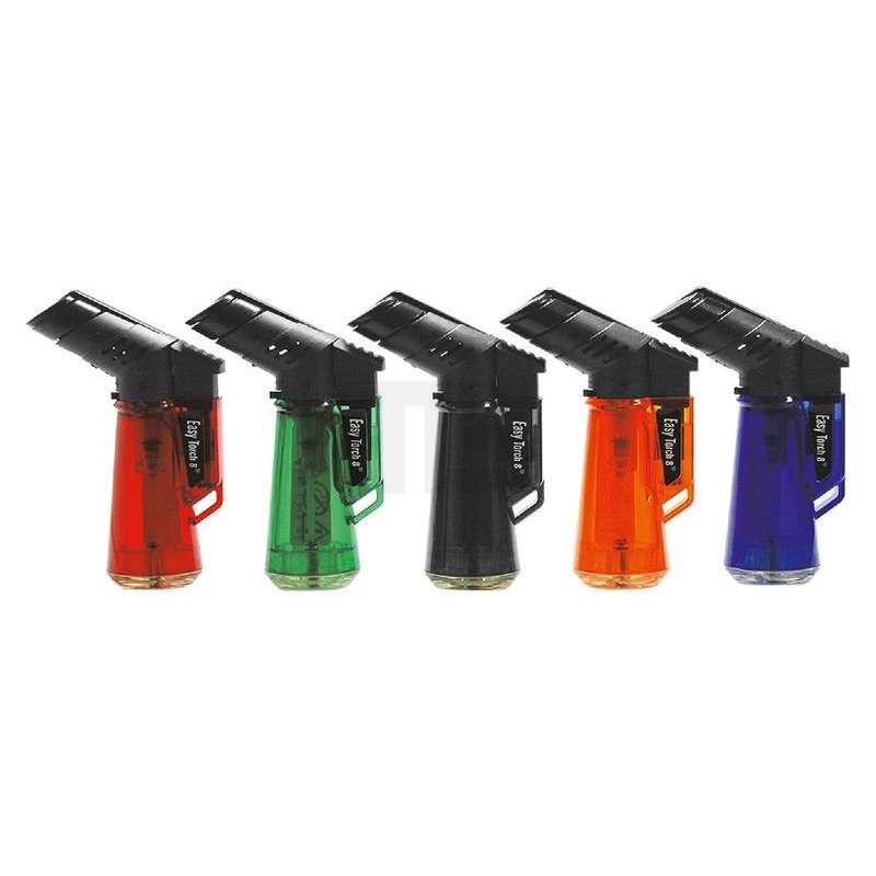 Easy Torch - Freestyle - Jet Flame - Transparent - Blau