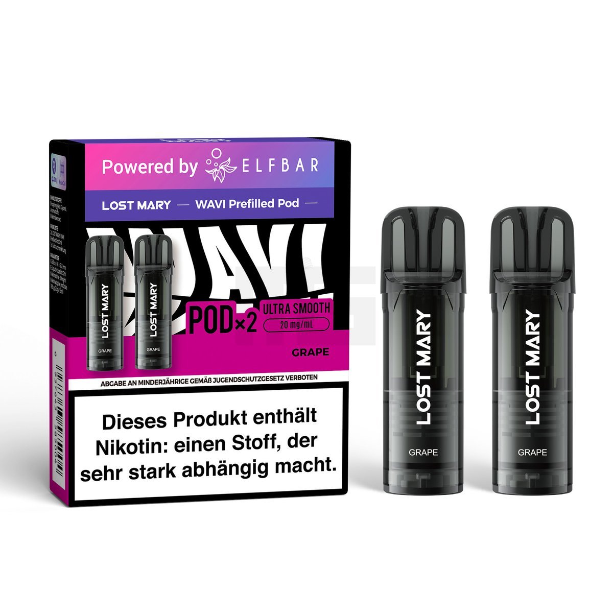 Lost Mary - Wavi - Prefilled Pods - Grape - 20mg