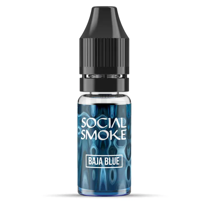 Social Smoke - Nikotinsalz Liquid - Baja Blue 10mg