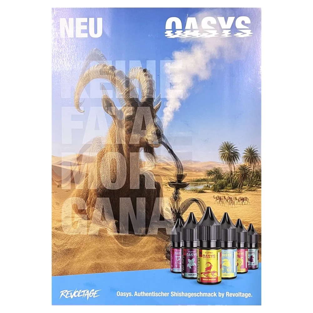 Revoltage - Poster - Oasys - DIN A3 4/0-farbig Revoltage - Poster - Oasys - DIN A3 4/0-farbig