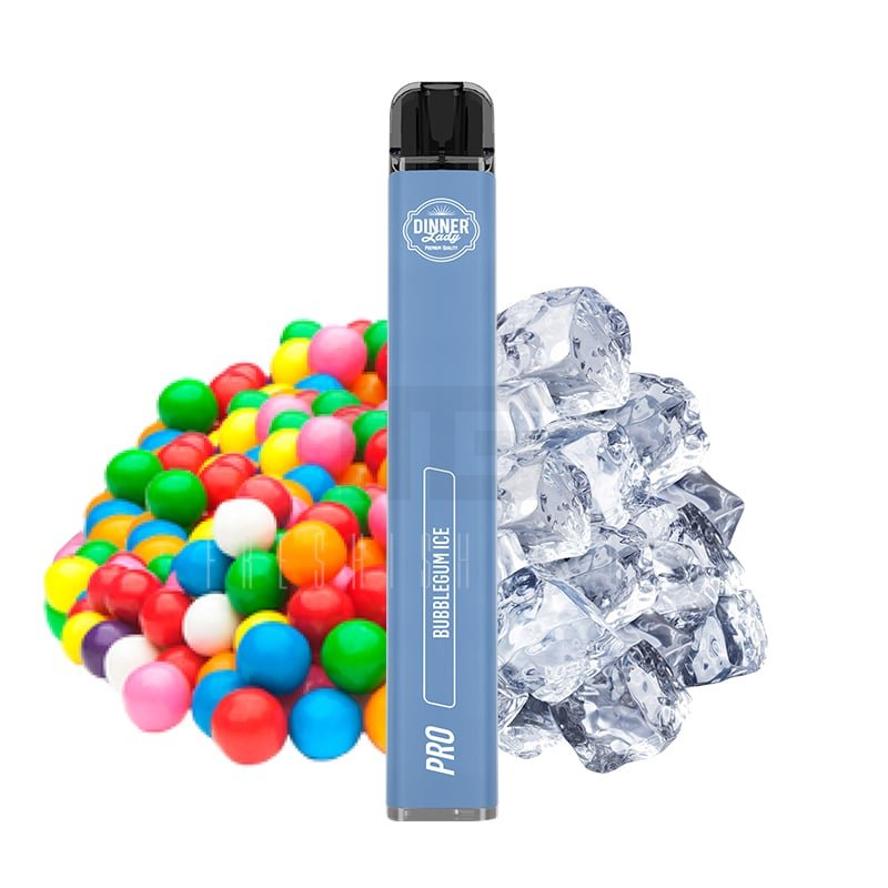 Dinner Lady Vape Pen Pro Bubblegum Ice 20mg
