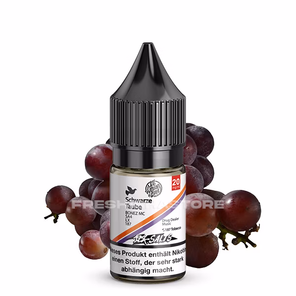 187 Salts - Schwarze Taube - 10ml - 20mg