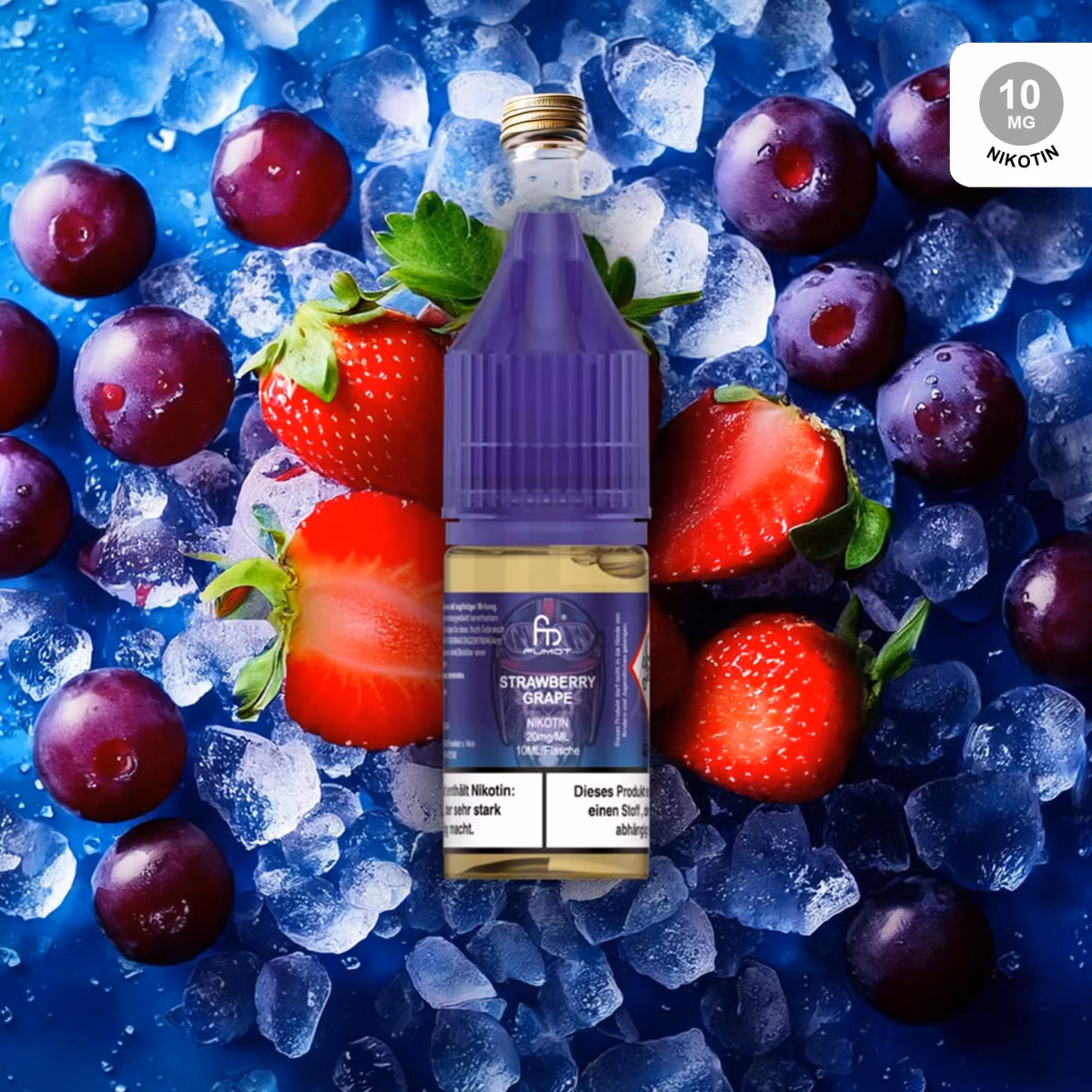RandM - Tornado - Nikotinsalz-Liquid - 10ml - Strawberry Grape 10mg