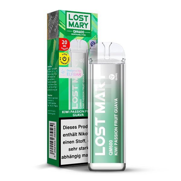 Lost Mary - QM600 - Kiwi Passion Fruit Guava - CP