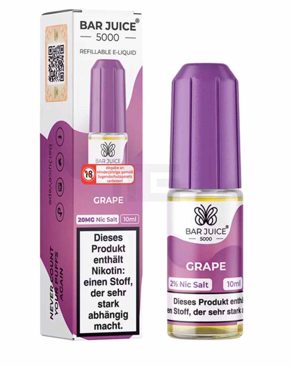 Bar Juice 5000 - Grape - 10ml - 20mg