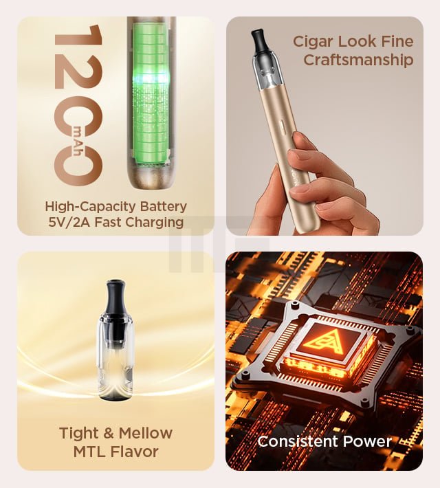 GeekVape - Wenax M2 - Pod Kit - Braun GeekVape - Wenax M2 - Pod Kit - Braun