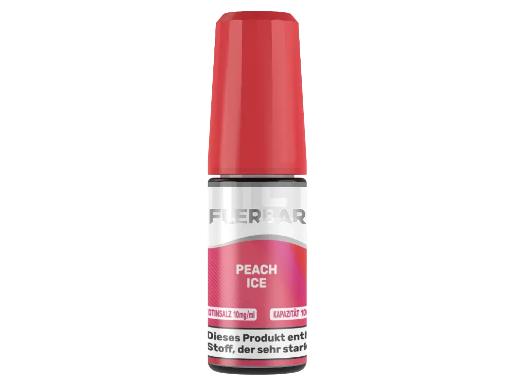 Flerbar - Nikotinsalz Liquid - 10ml - Peach Ice - 10mg Flerbar - Nikotinsalz Liquid - 10ml - Peach Ice - 10mg