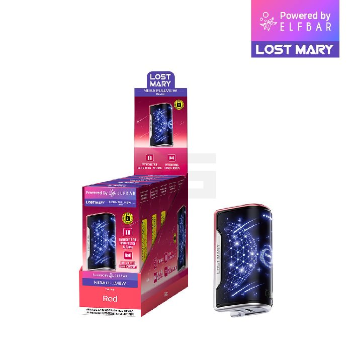 Lost Mary - Nera Max - Basisgerät - Red Lost Mary - Nera Max - Basisgerät - Red