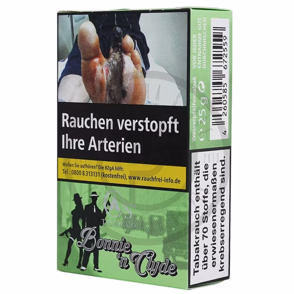 os-tobacco-bonnie-clyde-25g-shisha-tabak Os Tobacco - Bonnie & Clyde - 25g