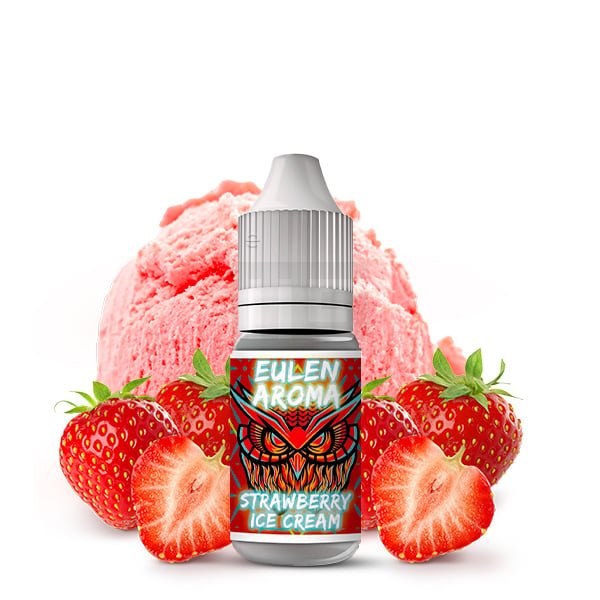 Eulen Aroma - Strawberry Ice Cream - Aroma - 10ml Eulen Aroma - Strawberry Ice Cream - Aroma - 10ml