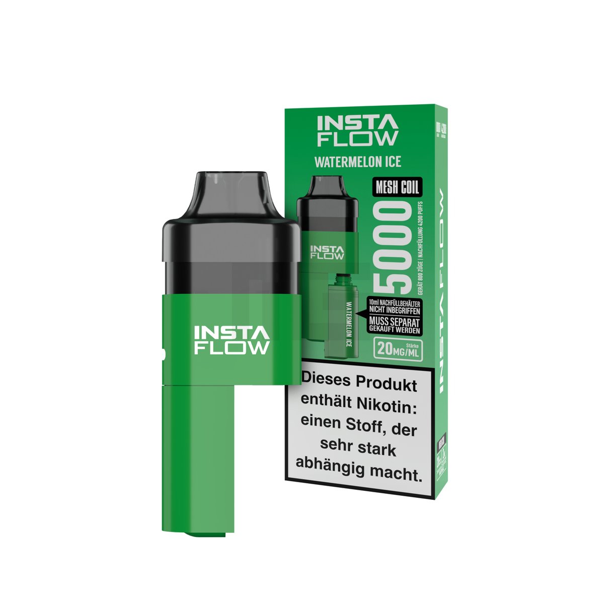 INSTAFLOW 5000 - E-Zigarette - Watermelon Ice - 2ml - 20mg - CP