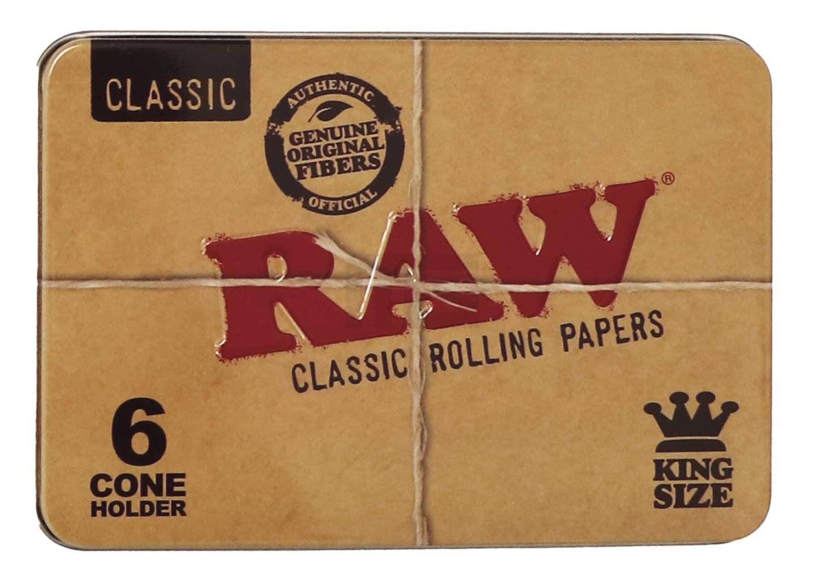 RAW - Jointholder Case - Tin Case - Metall RAW - Jointholder Case - Tin Case - Metall