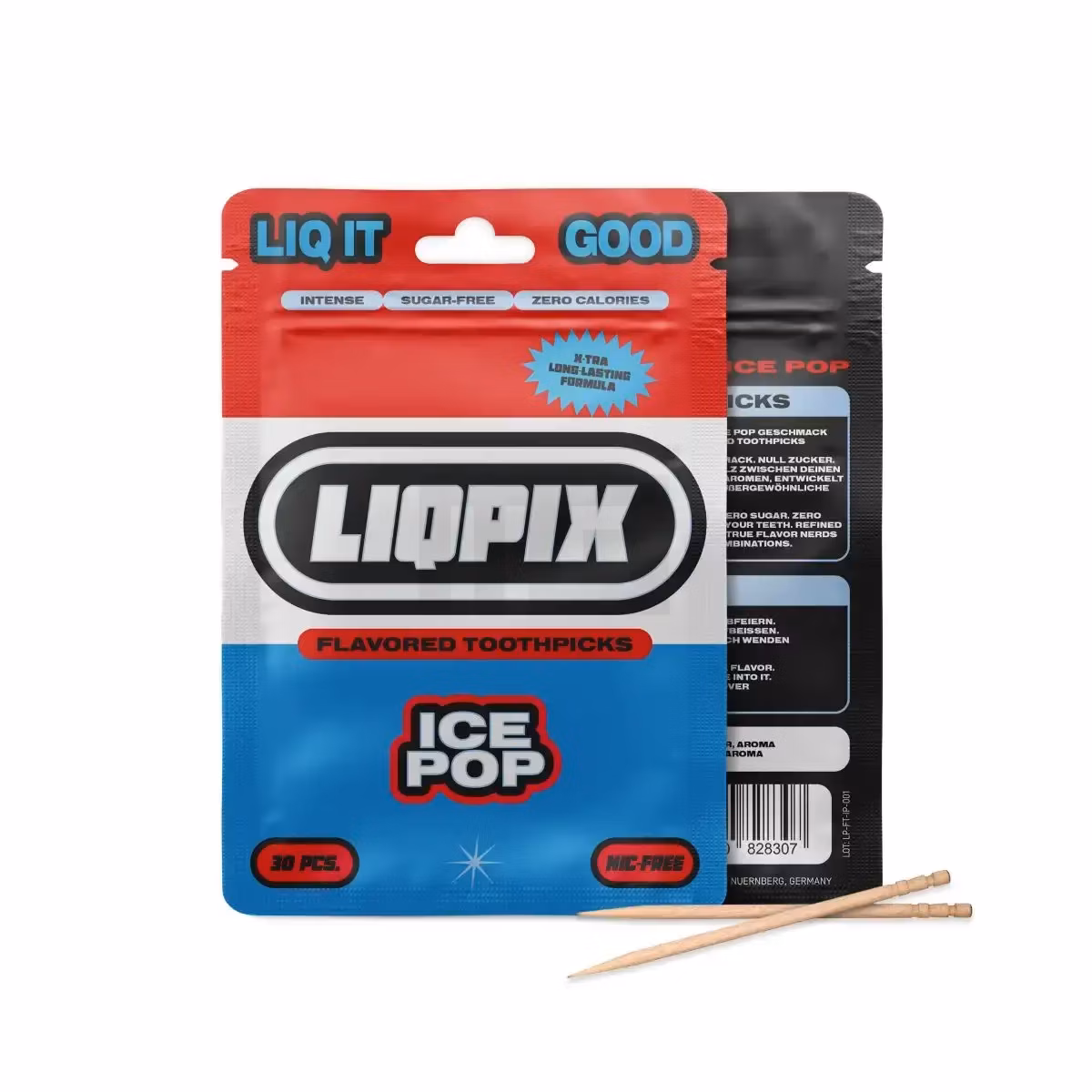 LiqPix Zahnstocher Ice Pop 30 Stück LiqPix Zahnstocher Ice Pop 30 Stück