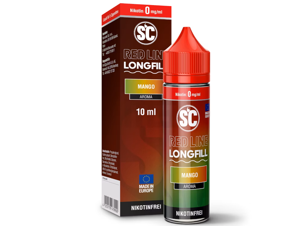 SC Red Line - Aroma - 10ml - Mango | Inhalt : 10ml | Nikotinstärke : 0mg | Paketgröße : 1er Packung