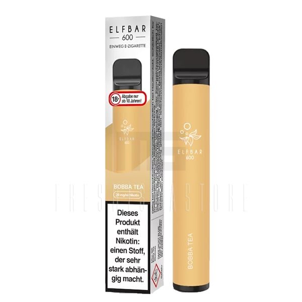elf-bar-600-einweg-ezigarette-bobba-tea-2 Elf Bar 600 Einweg E-Zigarette - Bobba Tea - 20mg