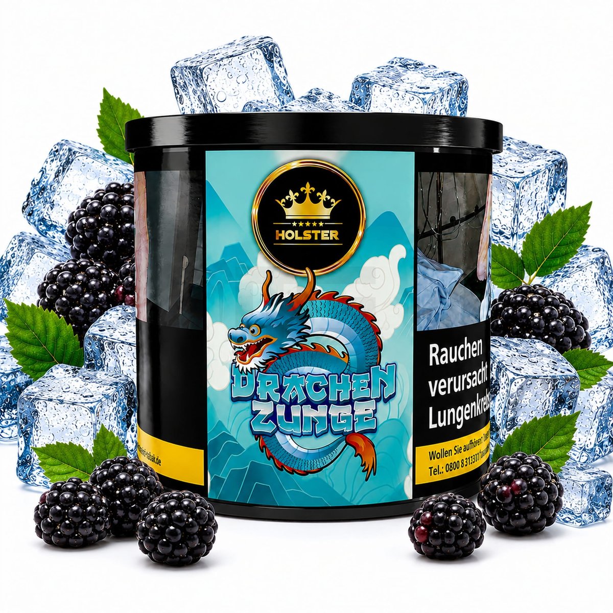 Holster Tobacco Drachenzunge 200g Holster Tobacco Drachenzunge 200g