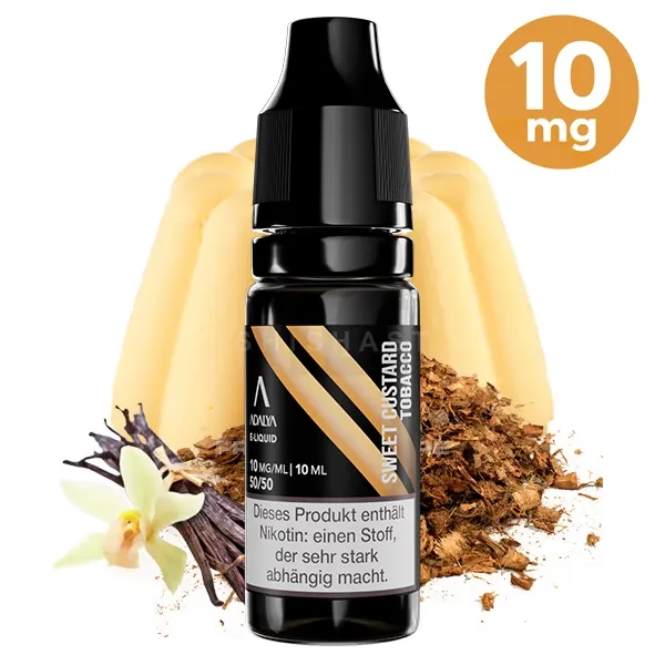 Adalya - Nikotinsalz Liquid - 10ml - Sweet Custard Tobacco - 10mg Adalya - Nikotinsalz Liquid - 10ml - Sweet Custard Tobacco - 10mg