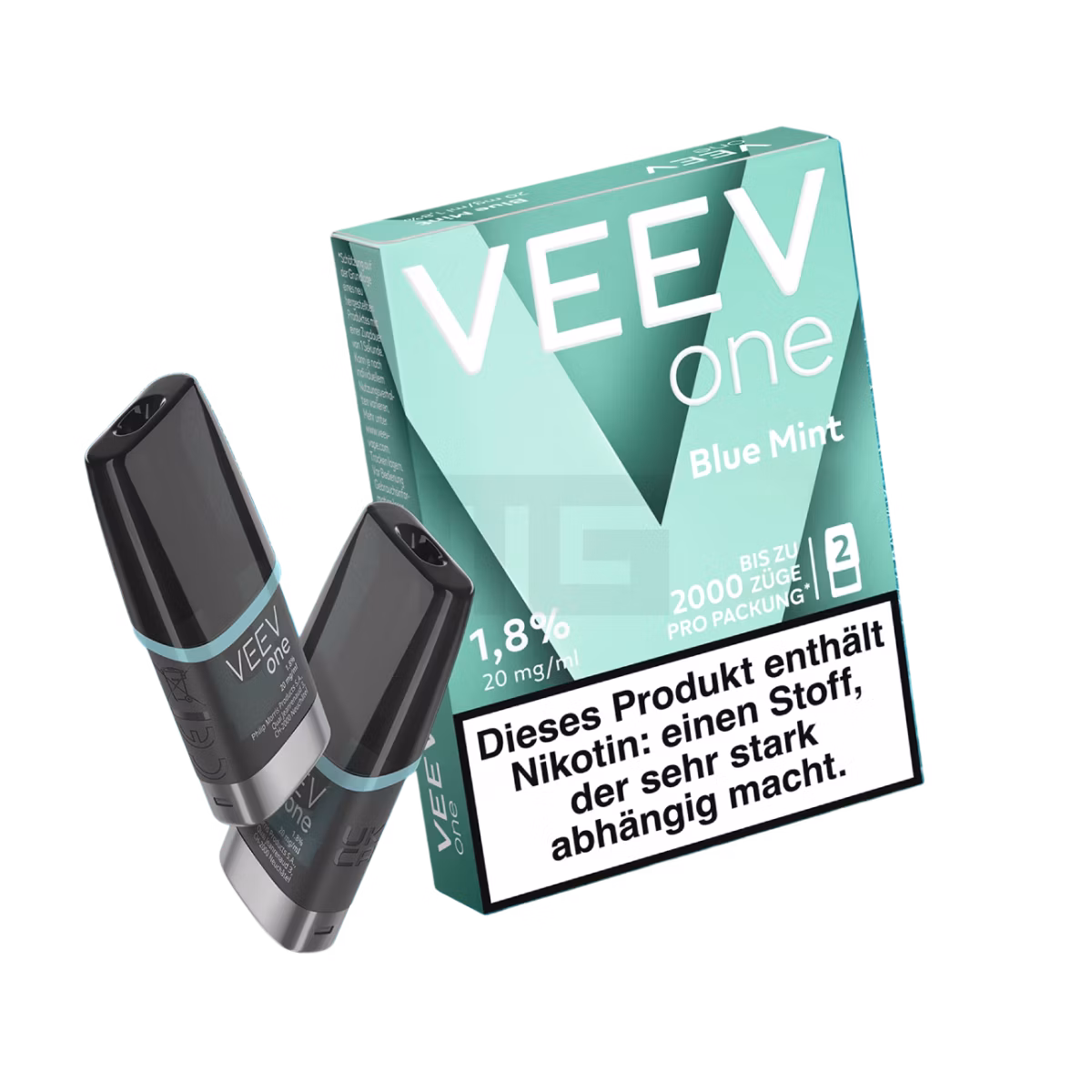 VEEV - ONE - Prefilled Pod - 2ml - Blue Mint VEEV - ONE - Prefilled Pod - 2ml - Blue Mint