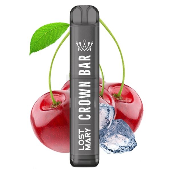 CROWN BAR by Al Fakher x Lost Mary - Einweg E-Zigarette - Cherry Ice - 20mg  - CP