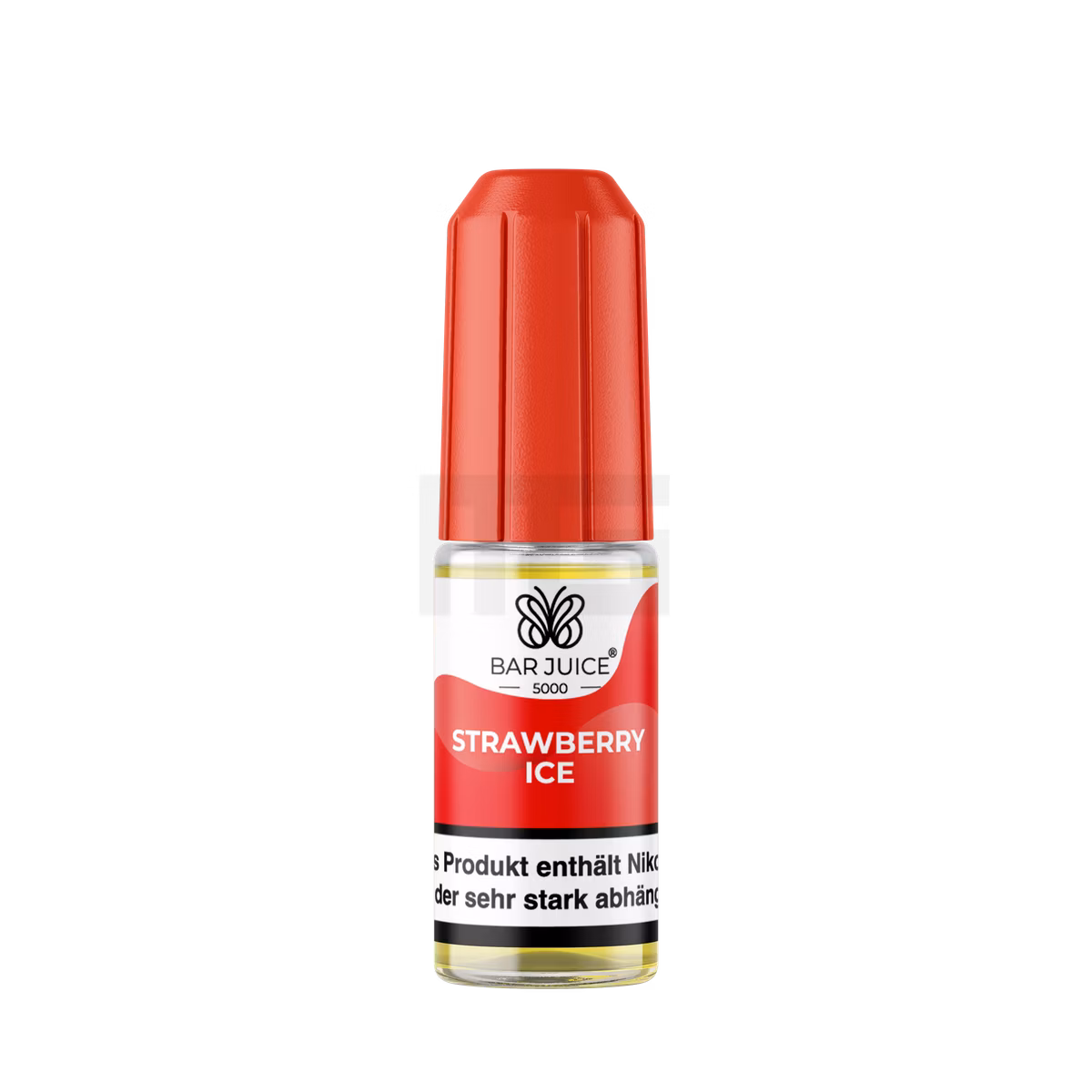 Bar Juice - 5000 - Strawberry Ice | Inhalt : 10ml | Nikotinsalz-Stärke : 10mg | Paketgröße : 1er Packung