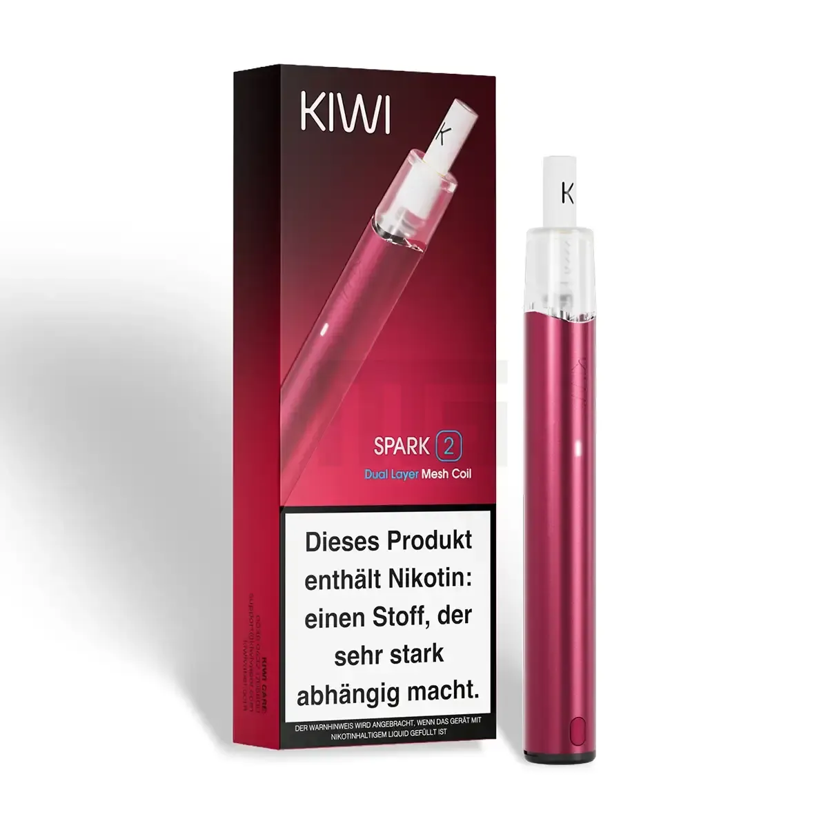 KIWI Spark 2 Pod Kit Velvet Red KIWI Spark 2 Pod Kit Velvet Red
