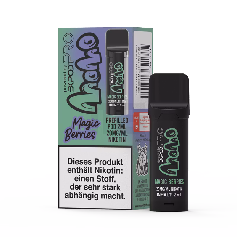 Momo Pod - Prefilled Pod - Magic Berries - 20mg