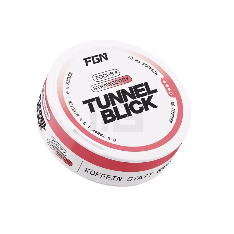 FGN - Tunnelblick - Focus - Koffein Pouches - Strawberry - 75mg