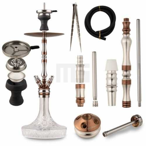 Shisha-Wasserpfeife-Smokah-Shisha-Royal-Bronze-freshisha-store