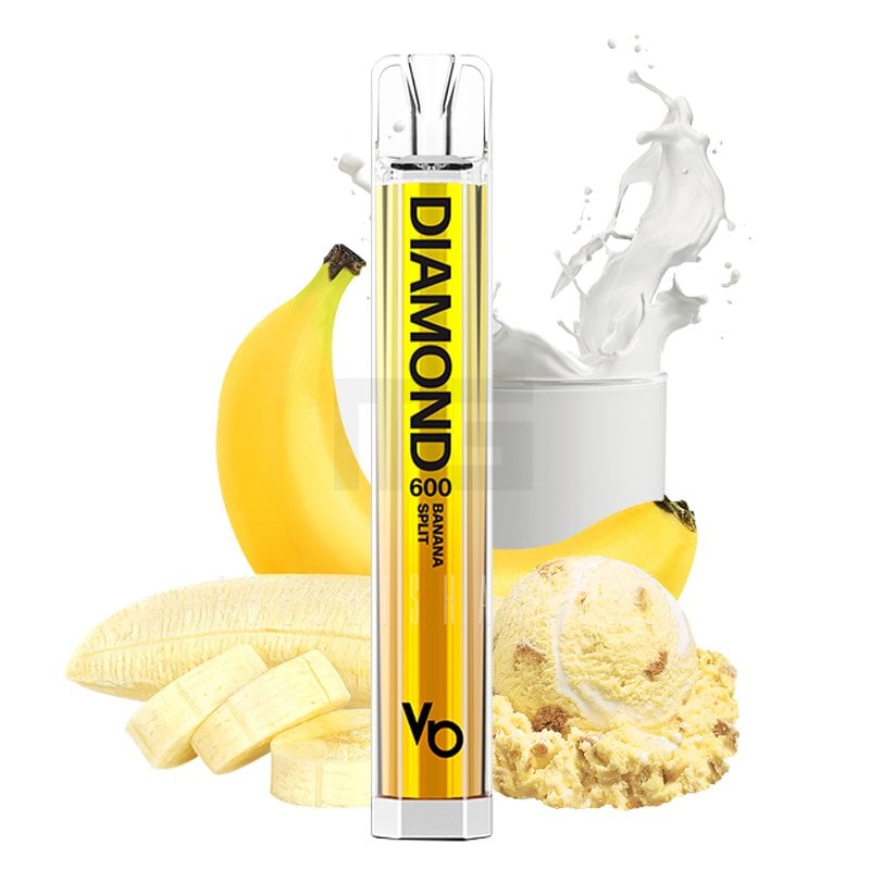 Vapes Bars - Diamond 600 - Einweg E-Ziagrette - Banana Split