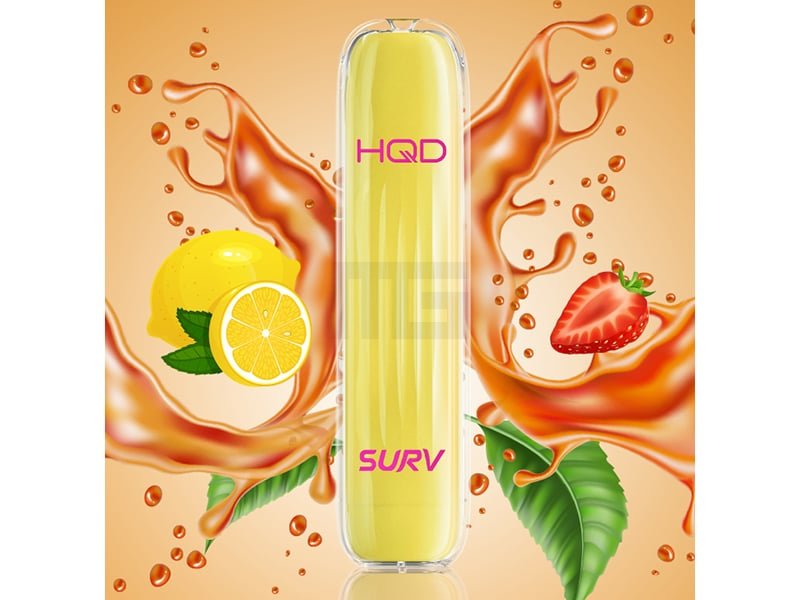 HQD - SURV - Einweg E-Zigarette - Strawberry Lemonade - 20mg