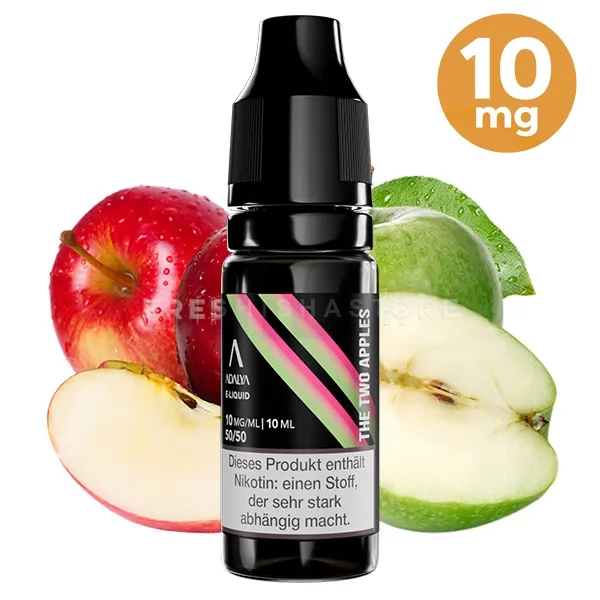 Adalya - Nikotinsalz Liquid - 10ml - The Two Apples - 10mg Adalya - Nikotinsalz Liquid - 10ml - The Two Apples - 10mg