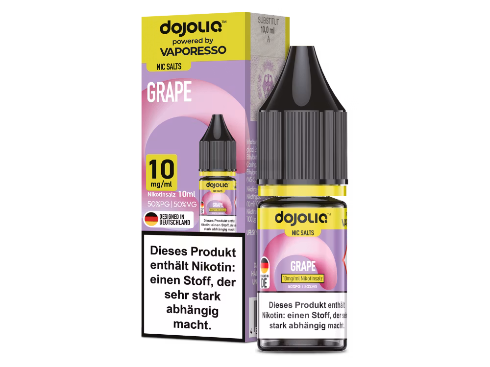 Vaporesso - Dojo - Nikotinsalz-Liquid - 10ml - Grape - 10mg