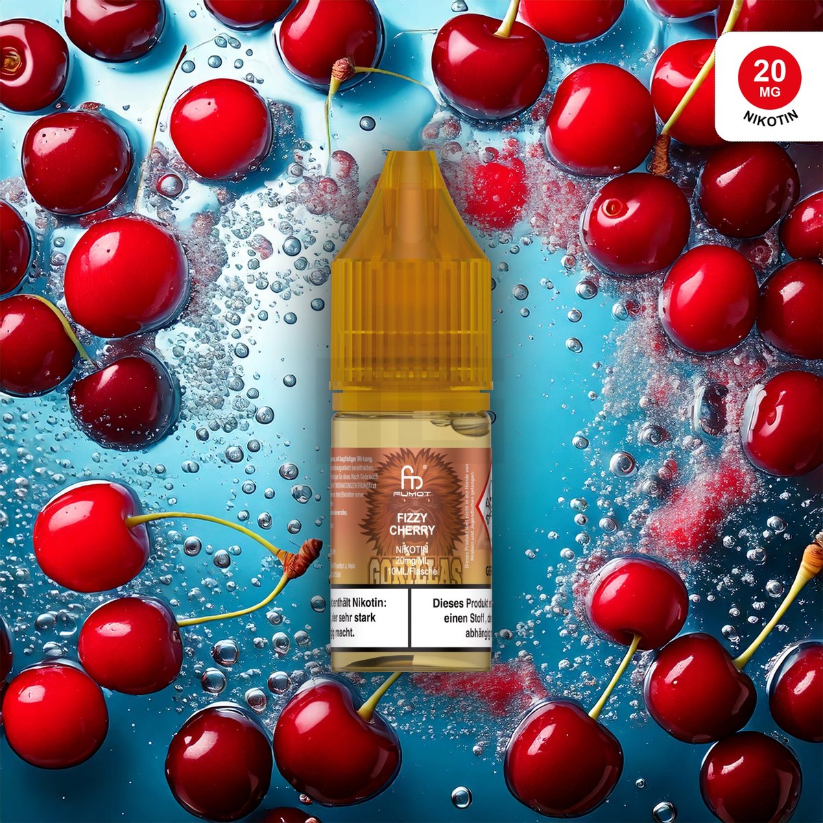 RandM - Tornado - Nikotinsalz-Liquid - 10ml - Fizzy Cherry 20mg