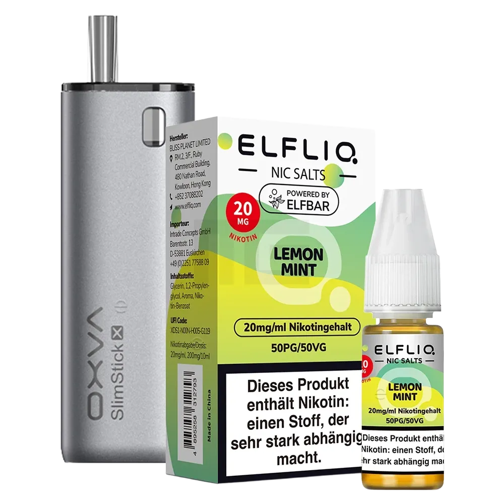 OXVA - Slimstick X + ELFLIQ - Starter Kit OXVA - Slimstick X + ELFLIQ - Starter Kit