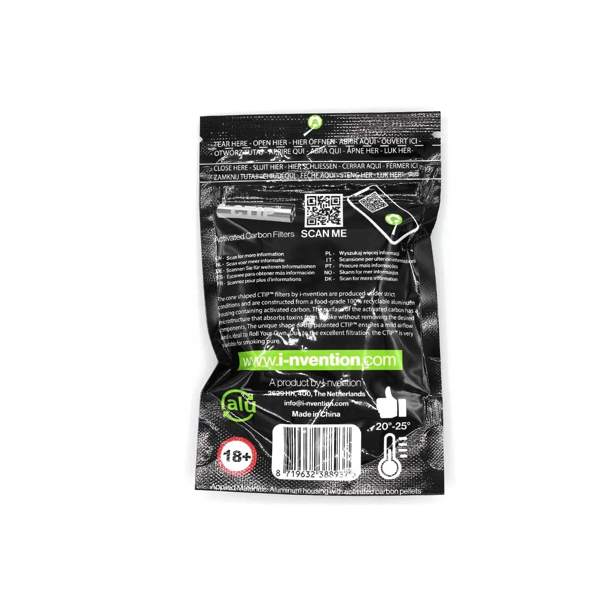 ctip-aktivkohlefilter-6-7-mm-25-stueck-3 CTIP - Aktivkohlefilter - 6-7mm - 25 Stück