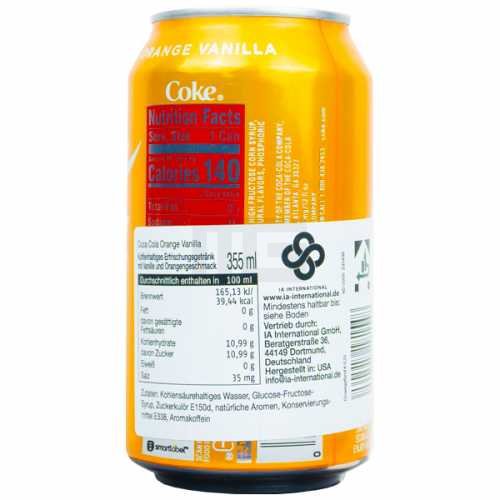 coca-cola-orange-vanille-dose-hinten Coca Cola Orange Vanille 355ml