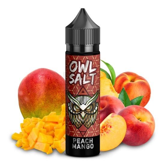 Owl Salt - Longfill Aroma - 10ml - Peach Mango