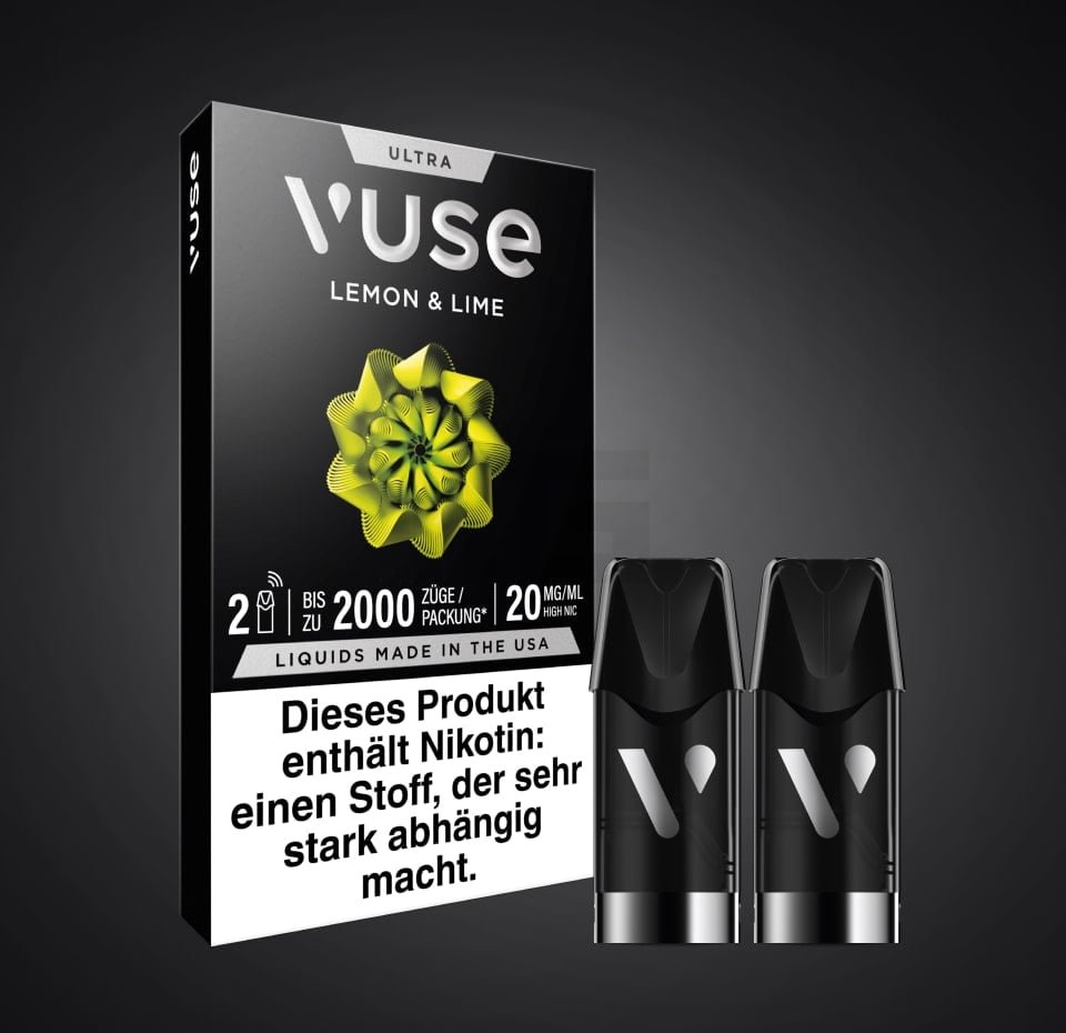 Vuse - Ultra - Prefilled Pods - Lemon Lime