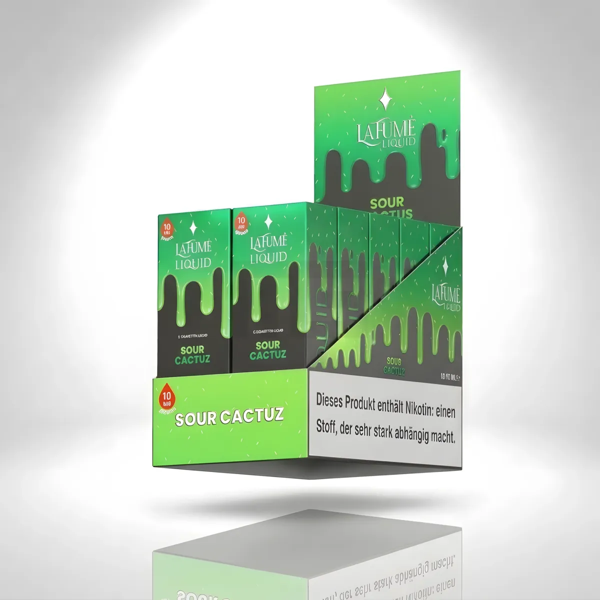 La Fume - Nikotinsalz-Liquid - Sour Cactuz - 10ml - 10mg La Fume - Nikotinsalz-Liquid - Sour Cactuz - 10ml - 10mg