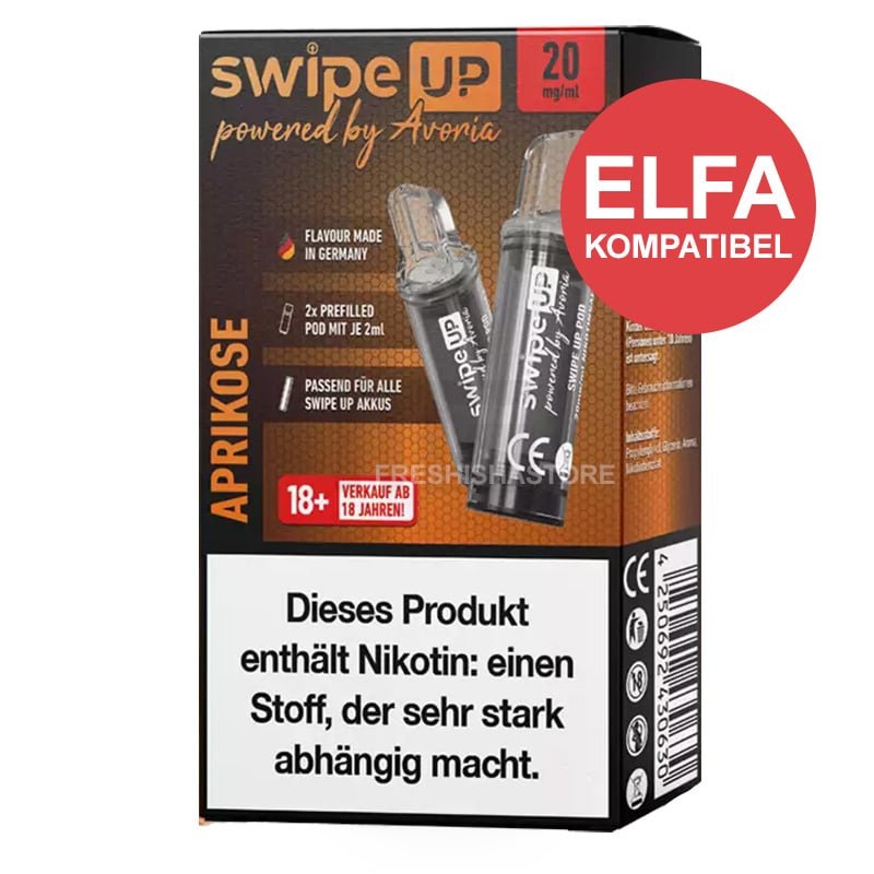 aprikose Swipe Up - Prefilled Pod - Aprikose - 2ml - 2er Pack