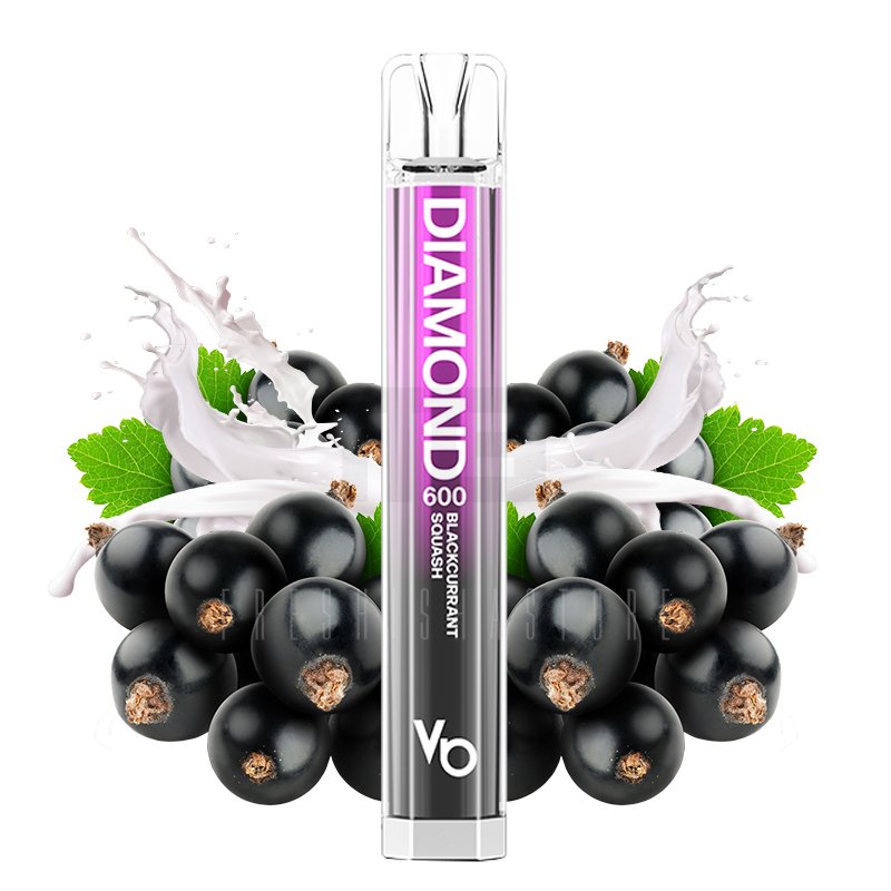 Vapes Bars - Diamond 600 - Einweg E-Ziagrette - Blackcurrant Squash
