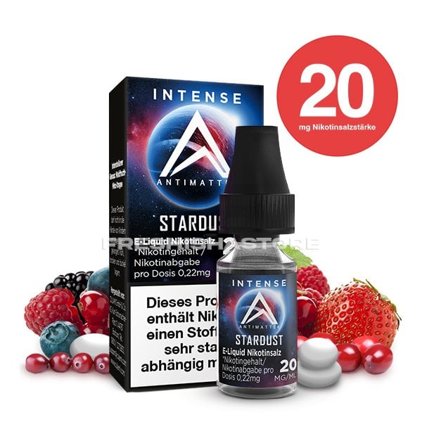 antimatter-intense-stardust-10ml-20mg-1 Antimatter - Intense - Stardust - Nikotinsalz Liquid - 10ml - 20mg