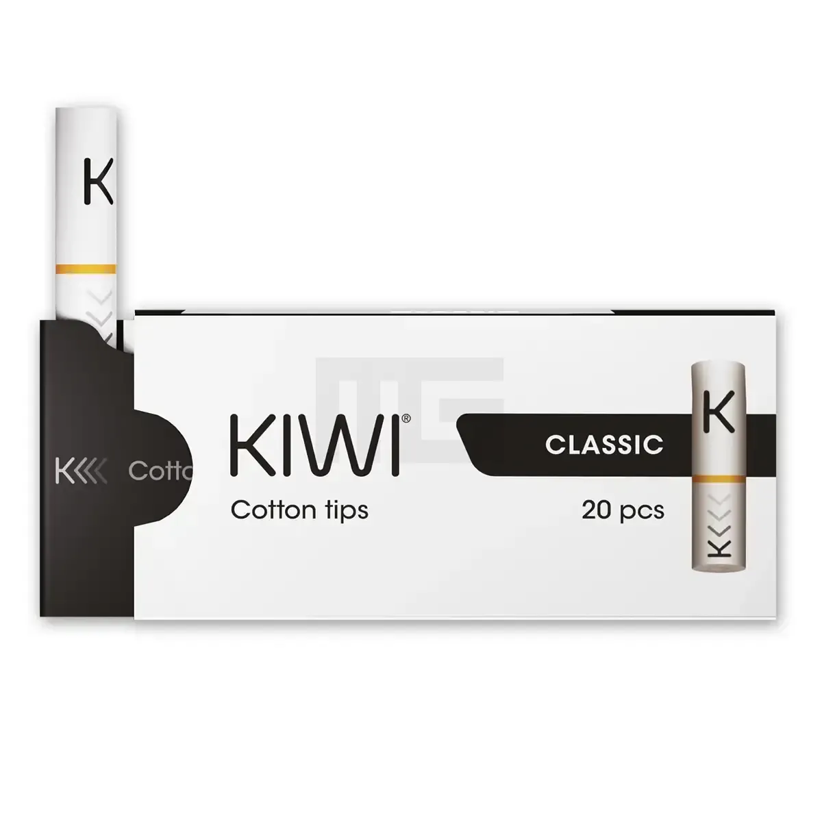 KIWI Cotton Filter Tips White 20 Stk. KIWI Cotton Filter Tips White 20 Stk.