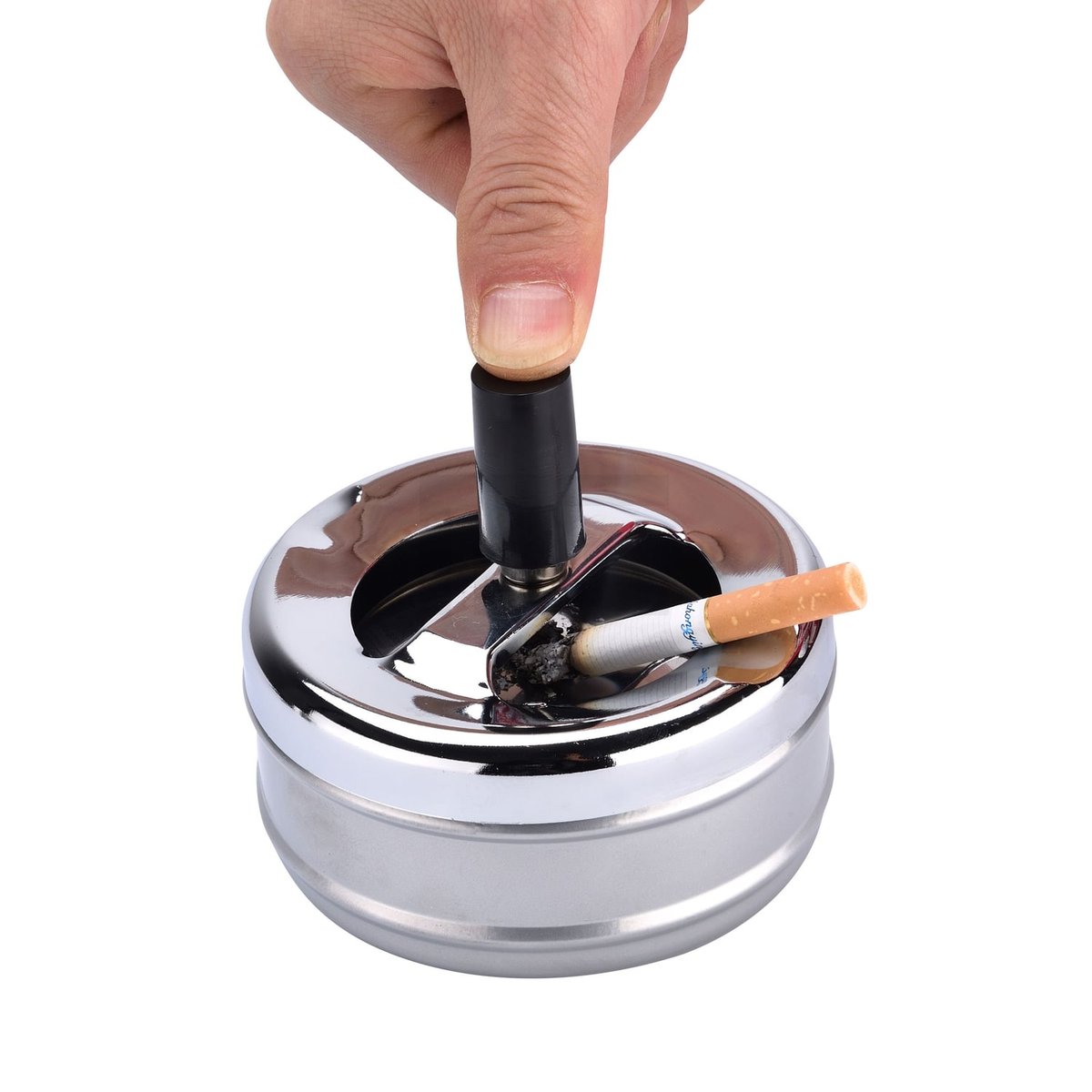 CHAMP HIGH - METAL - Push Aschenbecher - 9 cm