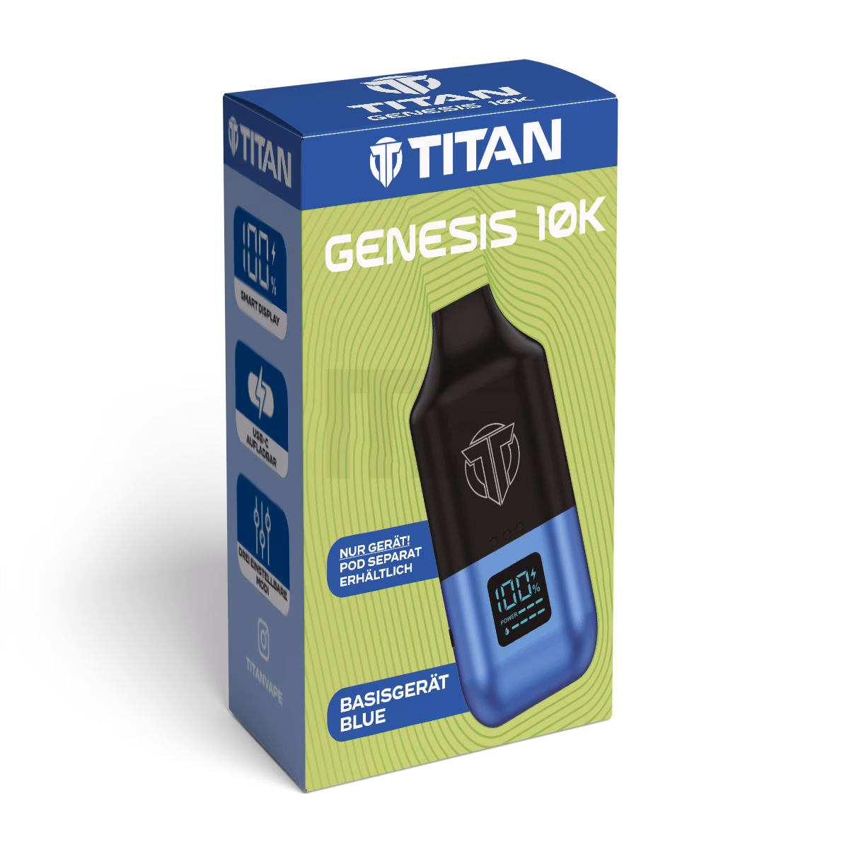 TITAN - Genesis 10K - Basisgerät - Blau