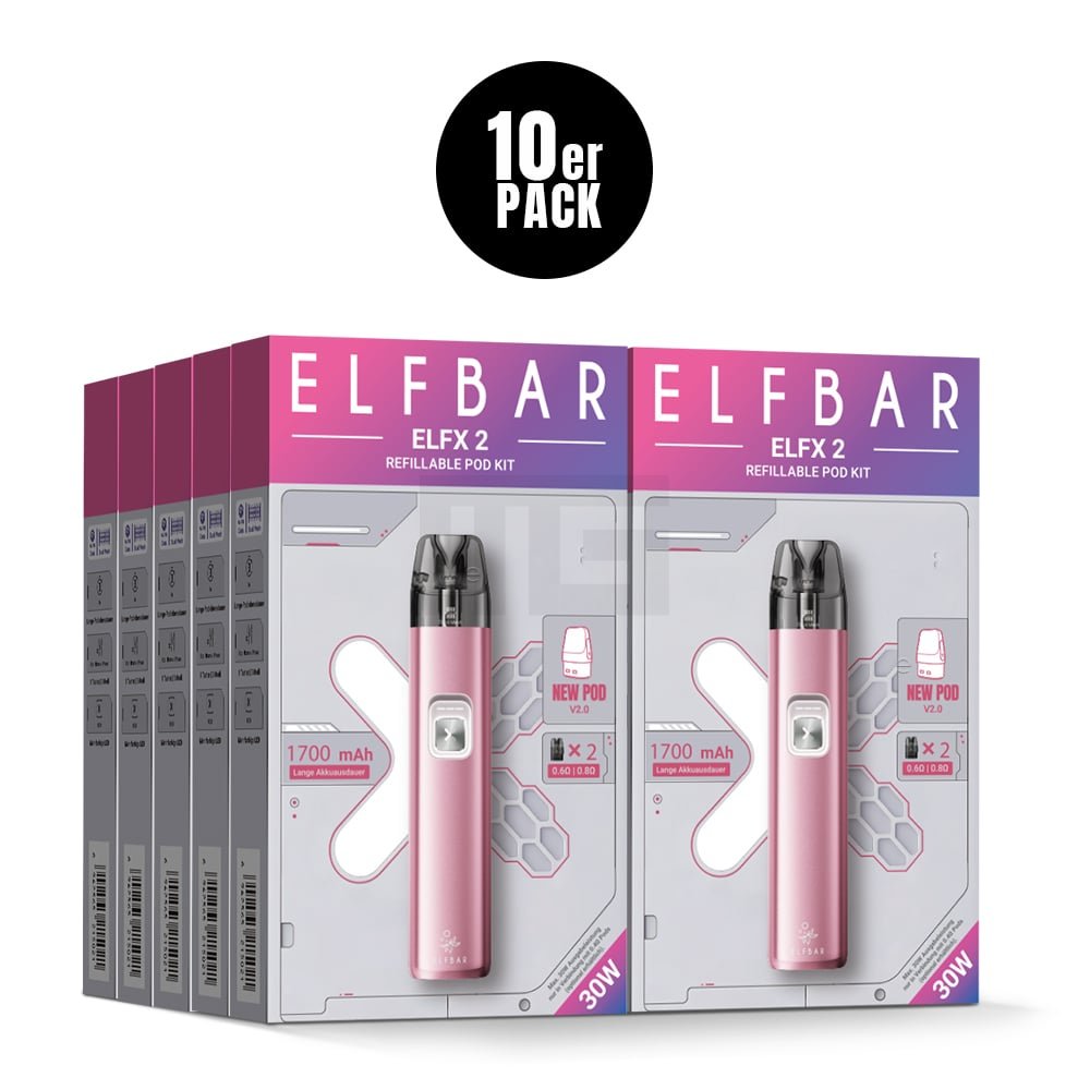 Elfbar - ELFX 2 - Pod Kit - Berry Pink