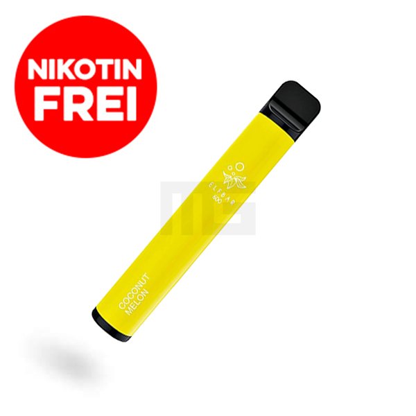 Nikotinfrei - Elf Bar 600 Einweg E-Zigarette - Coconut Melon