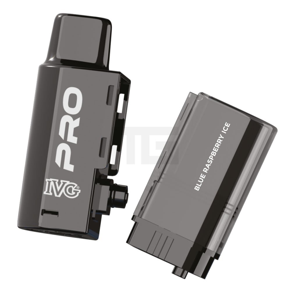 IVG - PRO 12000 - 2ml Pod + 10ml Refill - Blue Raspberry Ice IVG - PRO 12000 - 2ml Pod + 10ml Refill - Blue Raspberry Ice