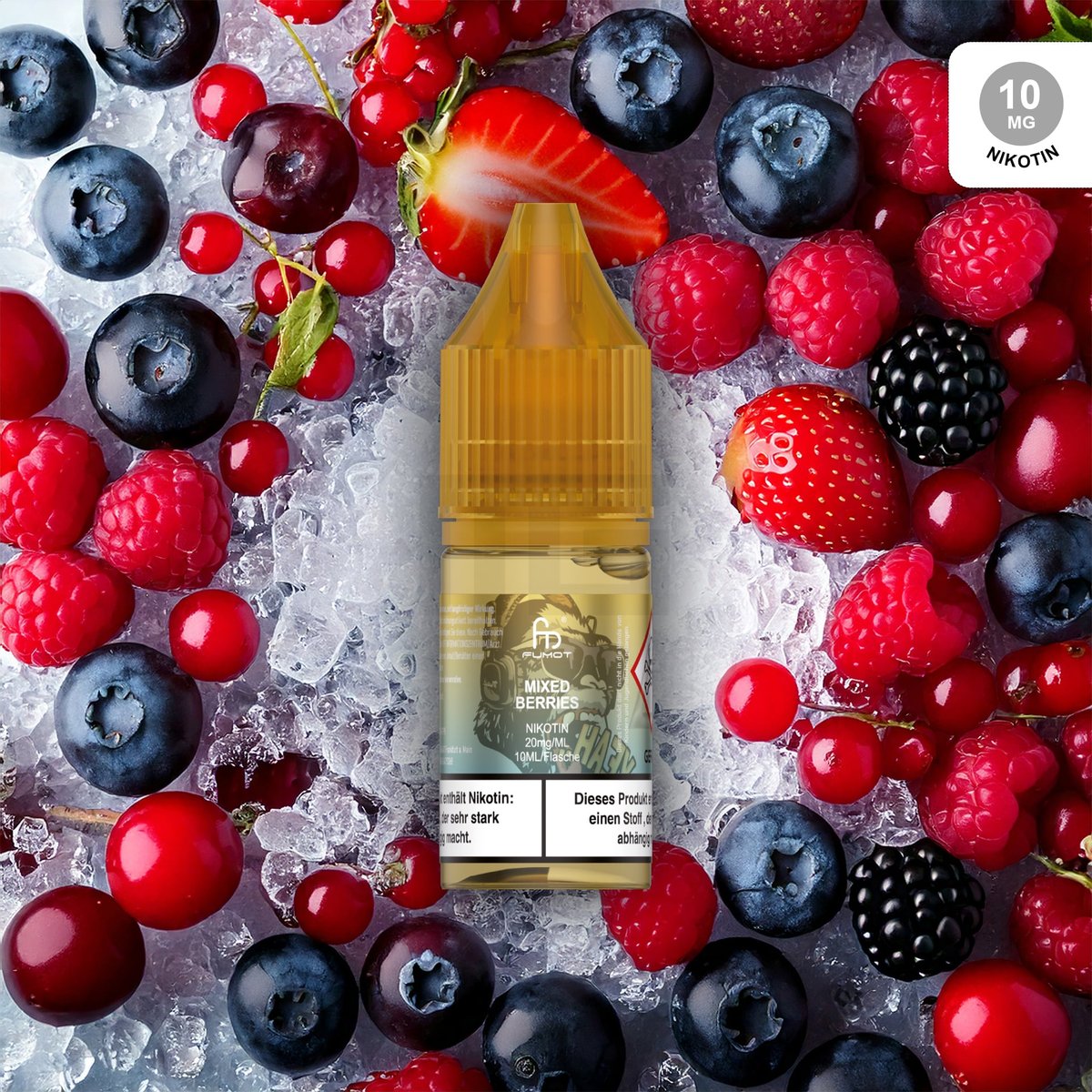 RandM - Tornado - Nikotinsalz-Liquid - 10ml - Mixed Berries 10mg